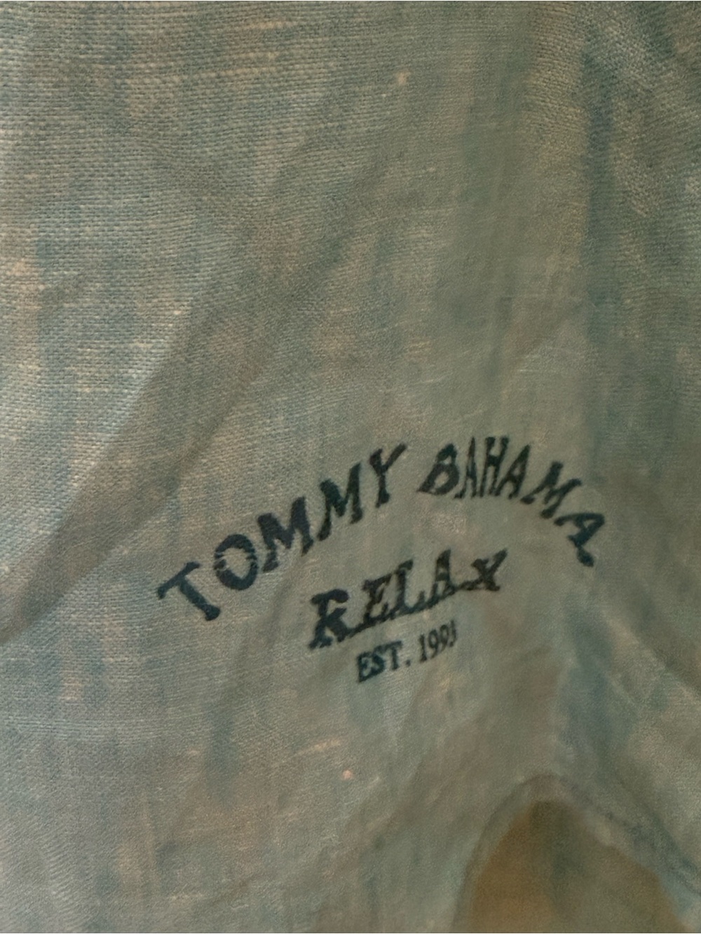 Tommy Bahama 100% Linen Shirt | Sky Blue | Men’s Large Relax - Picture 3 of 9
